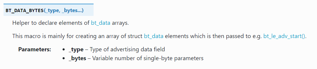BT_DATA_BYTES