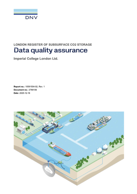 Cover of DNV Data Quality Assurance 2025
